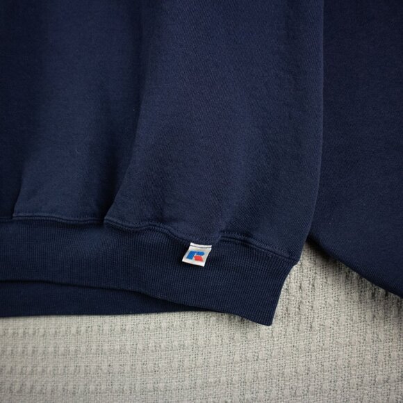 AJM Mavericks Russell Athletic 2000s Y2K Crewneck Sweater - Picture 6 of 8